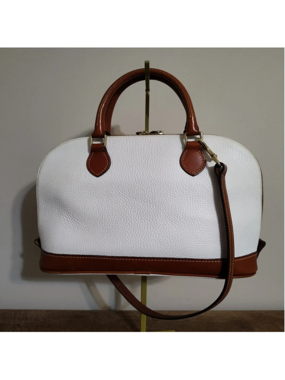 Women's Dooney & Bourke Satchel One Size White Brown
